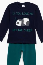 Pretty Baby Παιδική Πυτζάμα Let me Sleep Unisex 68191 Lamoda.gr