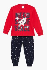 Pretty Baby Βαμβακερή Παιδική Πυτζάμα Space 68193 Lamoda.gr