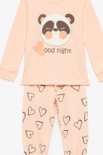 Pretty Baby Βαμβακερή Παιδική Πυτζάμα Good Night 69197 Lamoda.gr