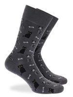 Walk Ανδρικές Εμπριμέ Κάλτσες από Bamboo W304-41 Lamoda.gr