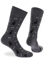 Walk Ανδρικές Εμπριμέ Κάλτσες από Bamboo W304-41 Lamoda.gr