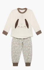 Minerva Βρεφική Χειμερινή Πιτζάμα Bunny 90-62253 Lamoda.gr