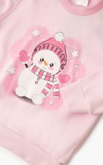 Minerva Βρεφική Πυτζάμα Unisex Snowman 90-62258 Lamoda.gr