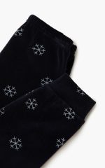 Minerva Βελούδινη Βρεφική Πυτζάμα Snowflake 90-62263 Lamoda.gr