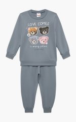 Minerva Εμπριμέ Βρεφική Πυτζάμα Unisex 90-62262 Lamoda.gr