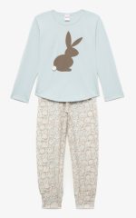 Minerva Παιδική Βαμβακερή Πυτζάμα Bunny 90-62283 Lamoda.gr
