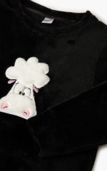 Minerva Παιδική Πυτζάμα Fleece για Κορίτσια 90-62289 Lamoda.gr