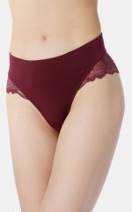 Minerva Σλιπ High Waist με Δαντέλα Minerva 90-80952 Lamoda.gr