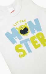 Minerva Παιδικό Φανελάκι με Τιράντα Little Monster 90-42591Lamoda.gr