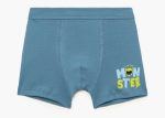 Minerva Παιδικό Βαμβακερό Boxer Little Monster 90-42594 Lamoda.gr