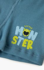 Minerva Παιδικό Βαμβακερό Boxer Little Monster 90-42594 Lamoda.gr