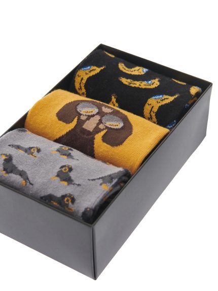 Walk Κάλτσες με Σχέδια Giftbox 3-pack Lamoda.gr