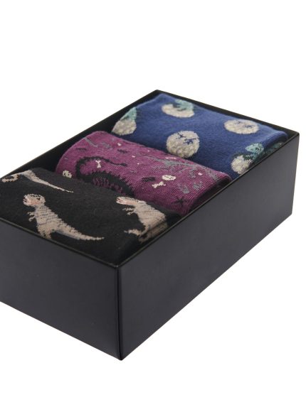 Walk Κάλτσες με Σχέδια Giftbox 3-pack Lamoda.gr