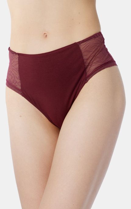Minerva Σλιπ High Waist με Δαντέλα Minerva 90-80954 Lamoda.gr
