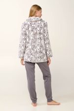 Vamp Κοντή Fleece Ρόμπα με Κουμπιά 21458 lamoda.gr