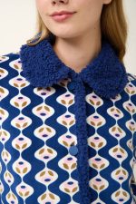 Vamp Γυναικεία Ρόμπα Fleece με Κουμπιά 21415 lamoda.gr
