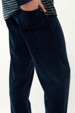 Vamp Ανδρική Χειμερινή Πιτζάμα Homewear Βελουτέ 21961 Lamoda.gr