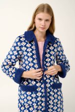 Vamp Γυναικεία Ρόμπα Fleece με Κουμπιά 21416 lamoda.gr