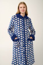 Vamp Γυναικεία Ρόμπα Fleece με Κουμπιά 21416 lamoda.gr