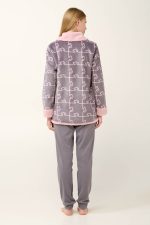 Vamp Γυναικεία Ρόμπα Fleece με Κουμπιά 21485 lamoda.gr
