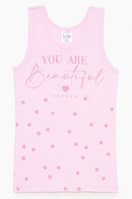 Pretty Baby Βαμβακερά Παιδικά Φανελάκια με Τιράντα 47231 Lamoda.gr