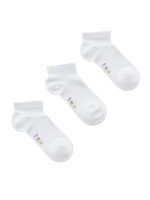 3ζευ Μονόχρωμες Κάλτσες Κοντές από Bamboo Walk W1834-3