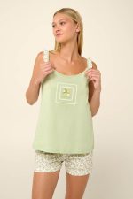 Vamp Νεανικό Βαμβακερό Babydoll με Τιράντες 22236 Lamoda.gr