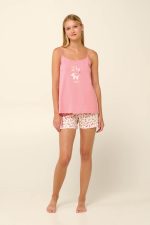 Vamp Νεανικό Βαμβακερό Babydoll με Τιράντες 22275 Lamoda.gr