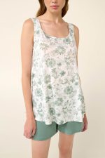 Vamp Καλοκαιρινό Babydoll από Micromodal με Δαντέλα 22085 Lamoda.gr