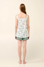 Vamp Καλοκαιρινό Babydoll από Micromodal με Δαντέλα 22085 Lamoda.gr