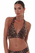 Bluepoint Τριγωνικό Μαγιό Σουτιέν Animal Print 25066023D Lamoda.gr