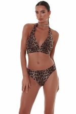 Bluepoint Τριγωνικό Μαγιό Σουτιέν Animal Print 25066023D Lamoda.gr