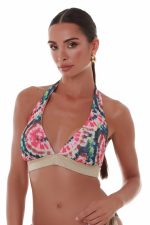 Bluepoint Μαγιό Σουτιέν Cup D Μe Τύπωμα Batik 25066018D Lamoda.gr