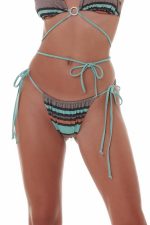 Bluepoint Μαγιό Slip Brazilian με Κορδονάκια 25065006 Lamoda.gr