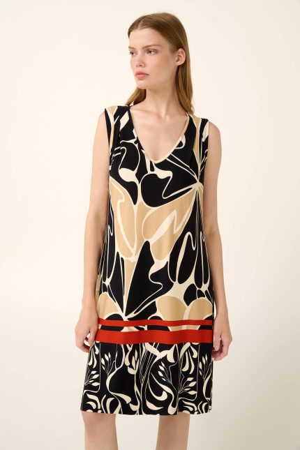 Vamp Αμάνικο Καλοκαιρινό Φόρεμα από Viscose 22477 Lamoda.gr