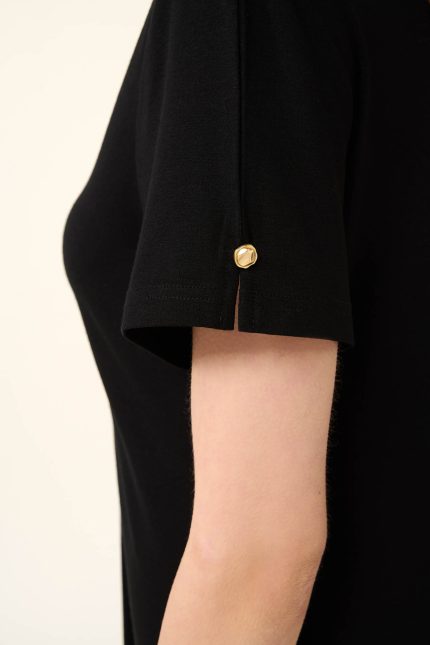 Μονόχρωμο Καλοκαιρινό Φόρεμα από Viscose Vamp 22510