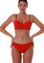 Μαγιό Slip Μονόχρωμο με Σούρες στο Πλάι Bluepoint 26065096