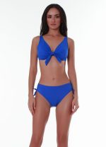 Μαγιό Slip Μονόχρωμο με Σούρες στο Πλάι Bluepoint 26065096