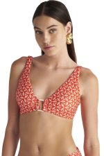 Blu4u Εμπριμέ Γυναικείο Μαγιό Σουτιέν Cup D 25366262D Lamoda.gr