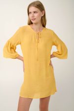 Vamp Μονόχρωμο Καλοκαιρινό Φόρεμα από Viscose 22405 Lamoda.gr