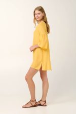 Vamp Μονόχρωμο Καλοκαιρινό Φόρεμα από Viscose 22405 Lamoda.gr