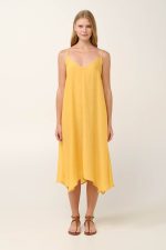 Vamp Καλοκαιρινό Φόρεμα με Τιράντες από Viscose 22452 Lamoda.gr