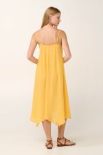 Vamp Καλοκαιρινό Φόρεμα με Τιράντες από Viscose 22452 Lamoda.gr