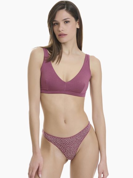 Walk Γυναικεία Εμπριμέ Τάνγκα από Bamboo W2013-68 Lamoda.gr