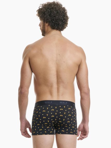 Walk Ανδρικό Boxer από Bamboo με Σχέδιο W1770-72 Lamoda.gr