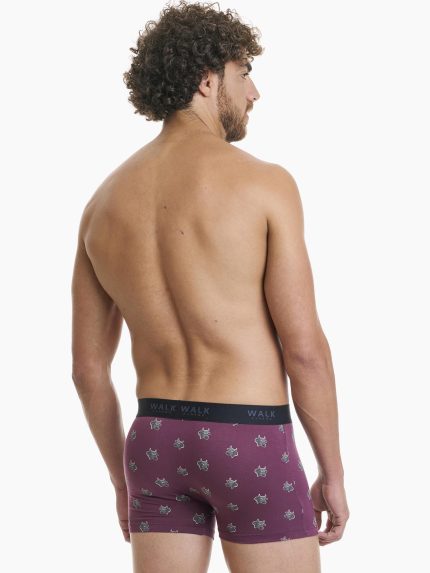 Walk Ανδρικό Boxer από Bamboo με Σχέδιο W1770-70 Lamoda.gr