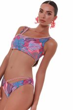 Bluepoint Γυναικείο Μαγιό Μπουστάκι Crop Τop Εμπριμέ 25066047 Lamoda.gr
