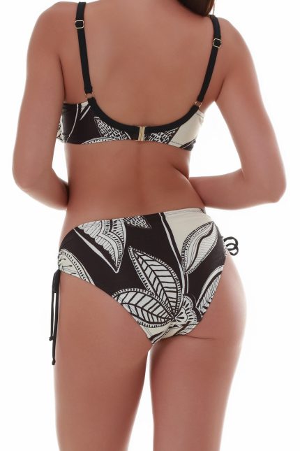 Bluepoint Γυναικείο Μαγιό Slip Εμπριμέ με Σούρες 25065061 Lamoda.gr