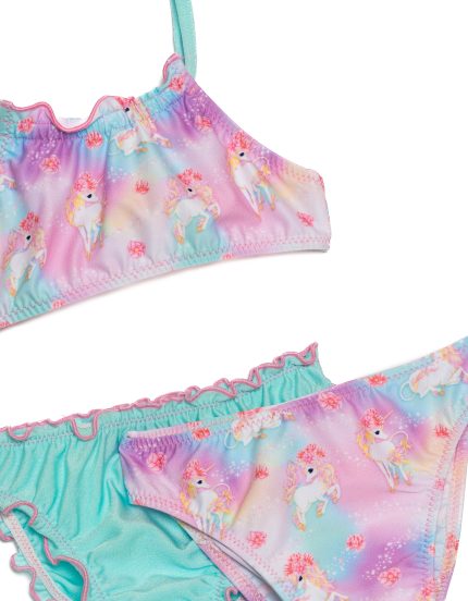 Tortue Παιδικό Μαγιό Bikini Σχέδιο με Κύκνους S5-224-411 Lamoda.gr