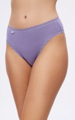 Minerva Γυναικεία Βαμβακερά Slip με Δαντέλα 96-82367 Lamoda.gr